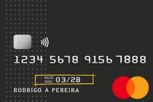 cartão de crédito vencido