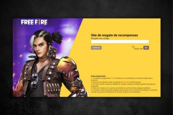 Reward FF Veja Codiguins de Free Fire para resgatar